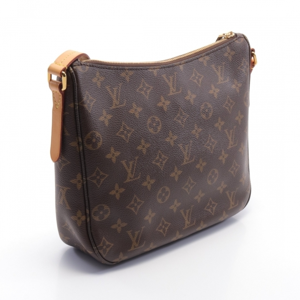 Louis Vuitton Mabillon Monogram Shoulder Bag Brown